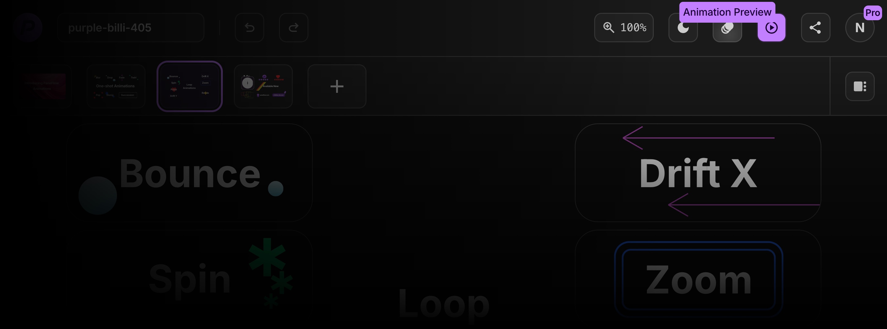 Animation Preview Toggle