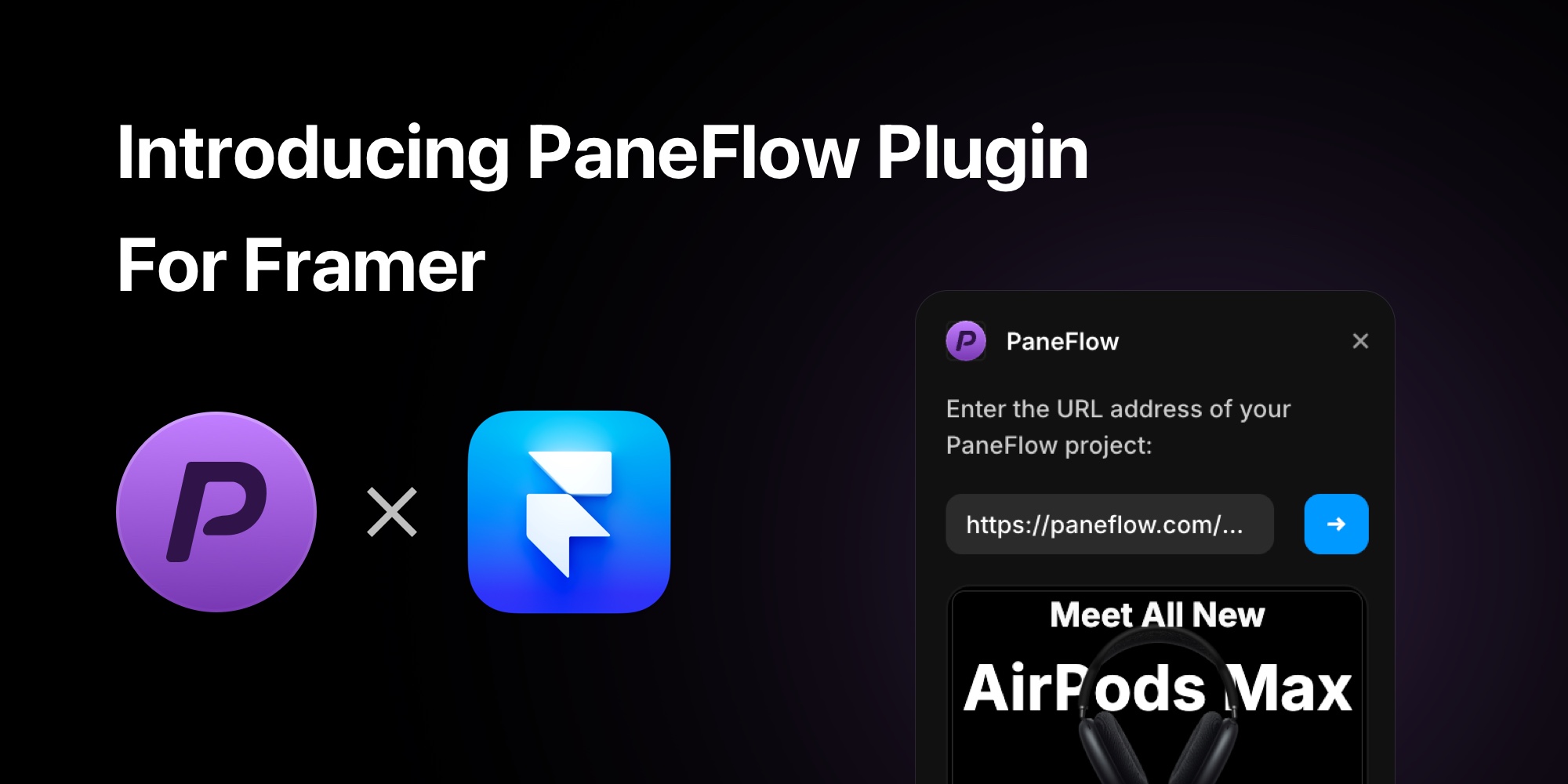 Introducing the PaneFlow Plugin for Framer: Embed Stunning Slideshows to Your Sites