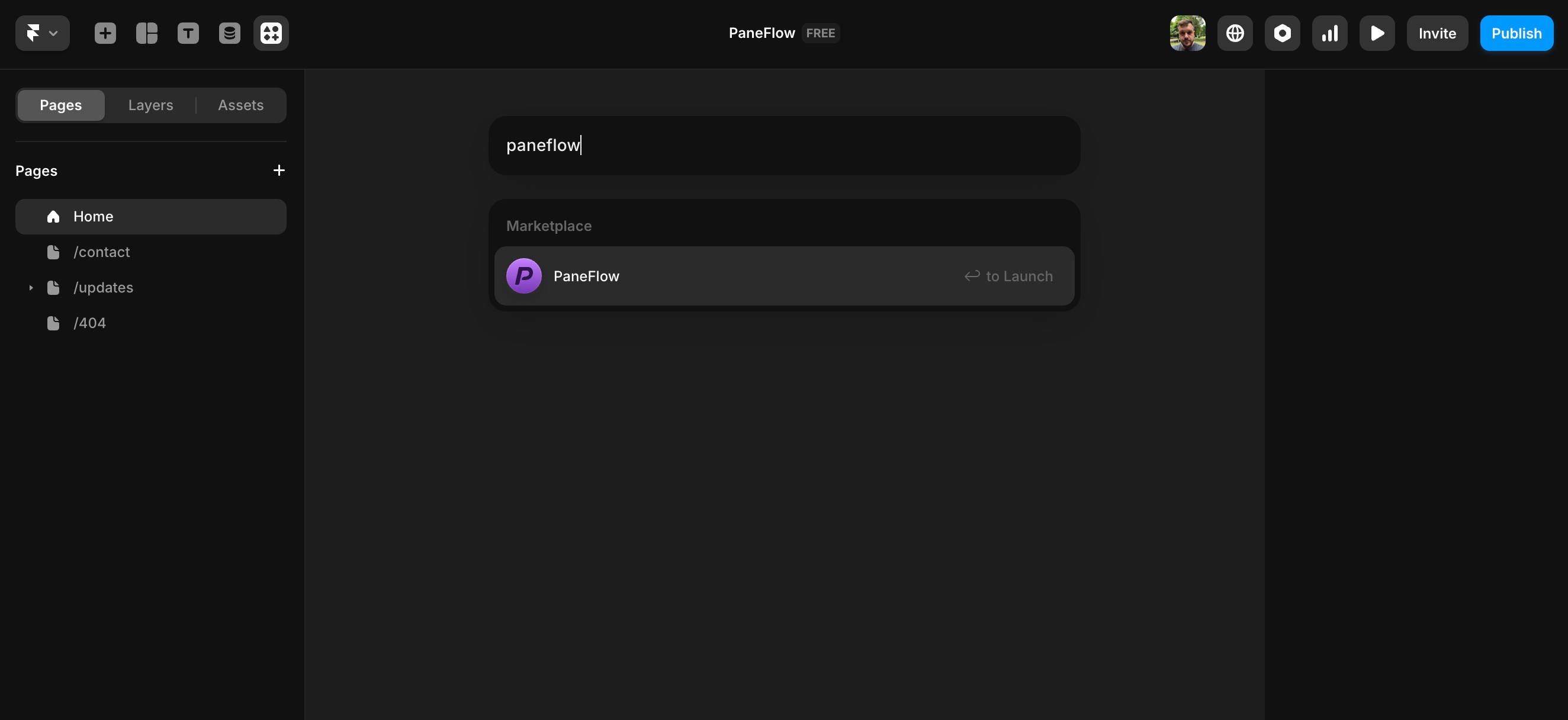 PaneFlow Framer Plugin