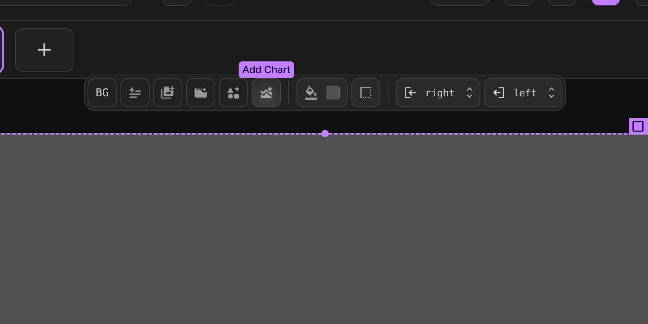 Add Chart Button