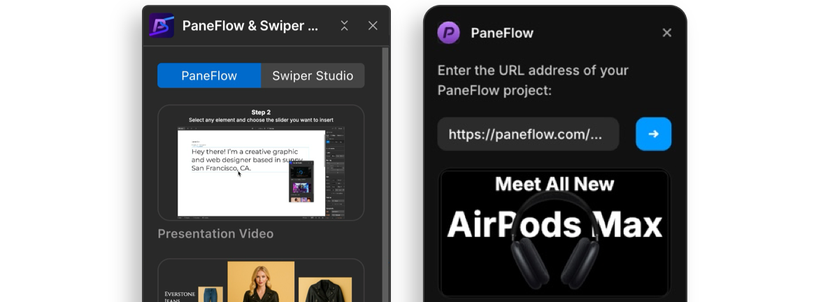 Webflow App & Framer Plugin