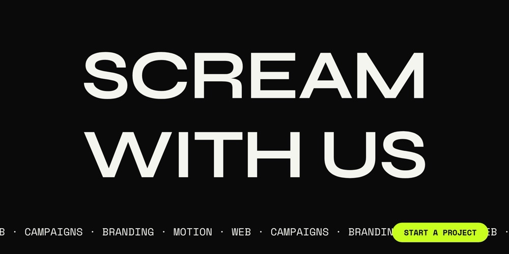 Agency Hero - Marquee Screamer Template - pane 4