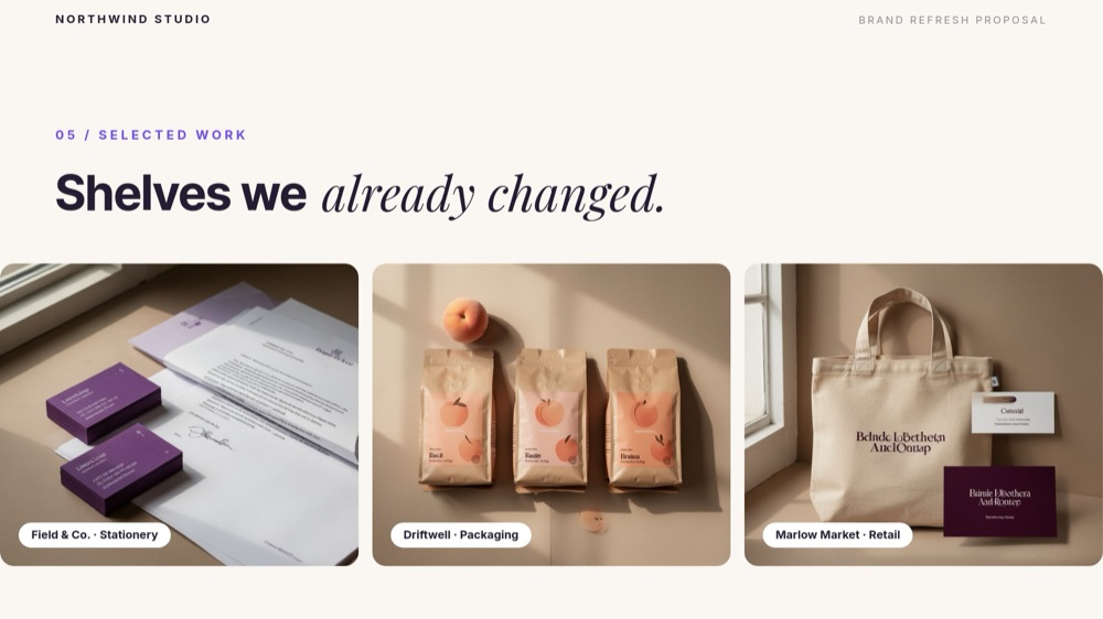 Agency Proposal - Gradient Italic Template - pane 6