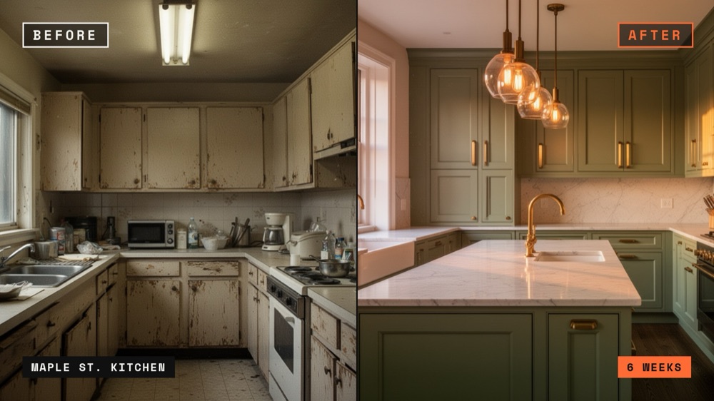 Before / After - Transformation Slider Template - pane 2