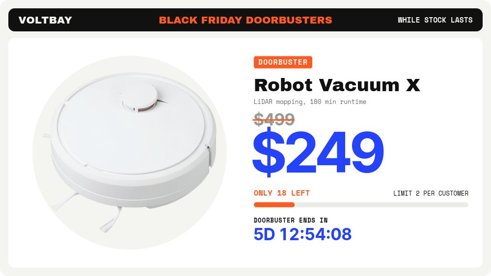 Black Friday Doorbusters - Deal Grid Template - pane 4