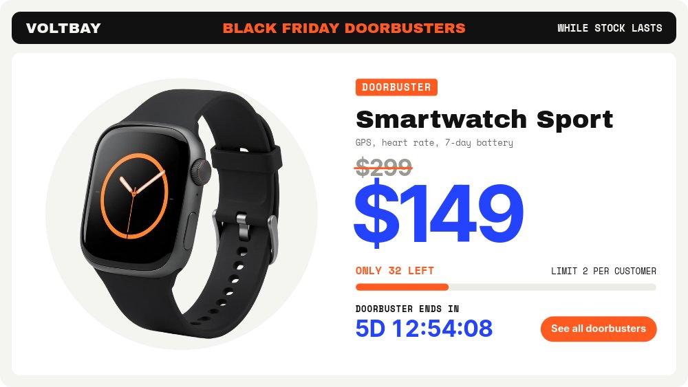 Black Friday Doorbusters - Deal Grid Template - pane 5