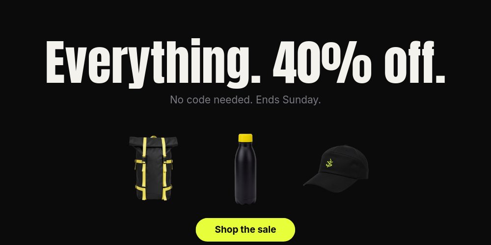 Black Friday Hero - Acid Price Slash Template - pane 4