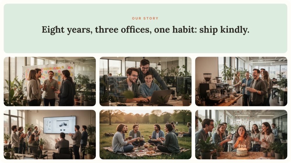 Company Culture - Pastel Rounds Template - pane 2