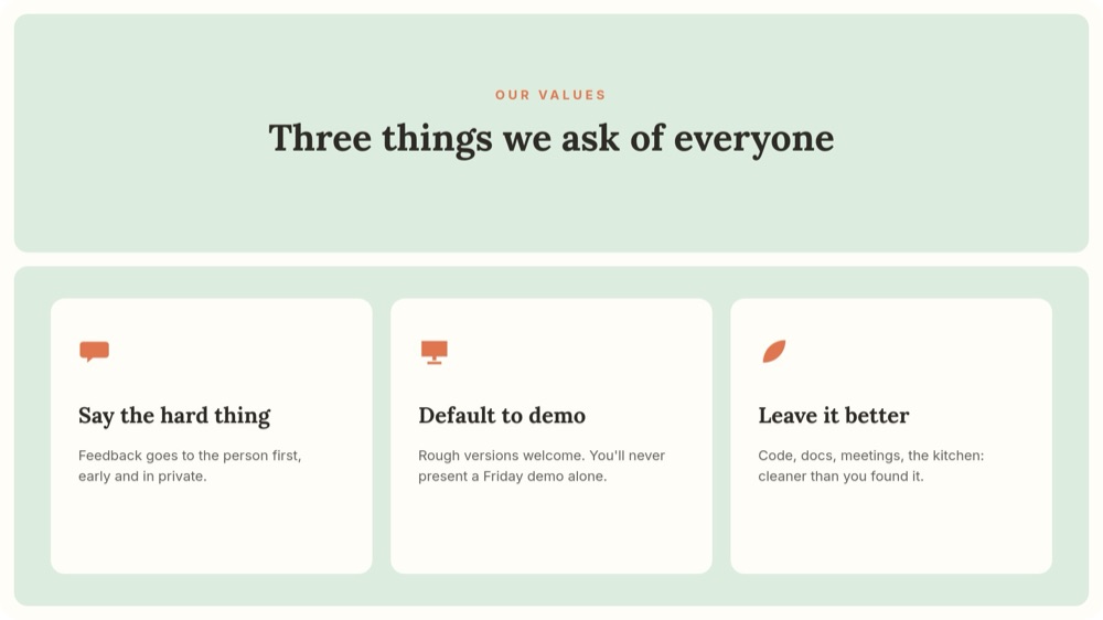 Company Culture - Pastel Rounds Template - pane 4