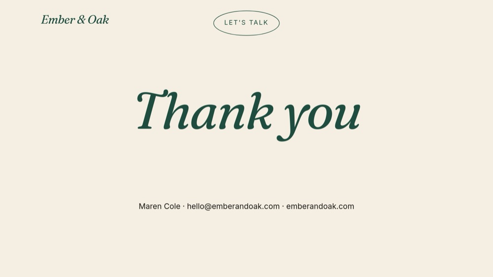 Consumer Brand Pitch - Linen Serif Template - pane 8