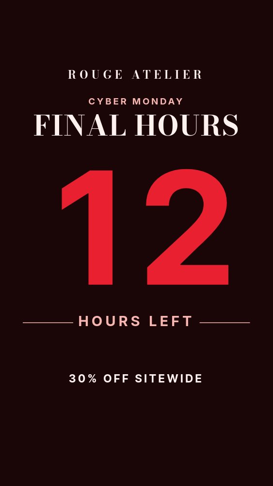 Cyber Monday Story - Final Hours Template - pane 1