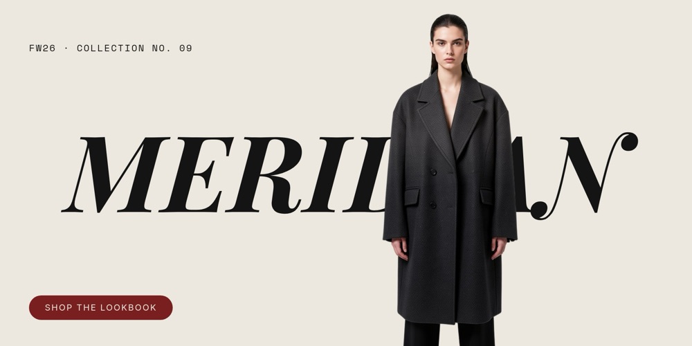 Fashion Hero - Editorial Lookbook Template - pane 1