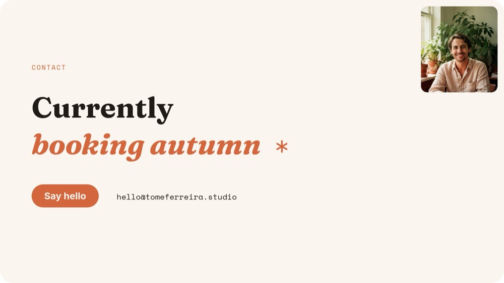 Freelancer One-Pager - Warm Editorial Template - pane 6