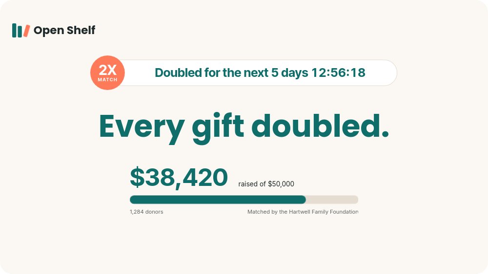 Giving Tuesday - Matching Gift Drive Template - pane 1