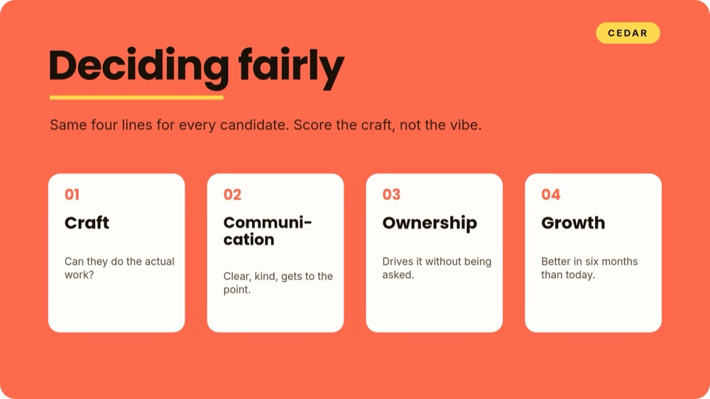 Hiring 101 - Cedar Workshop Template - pane 7