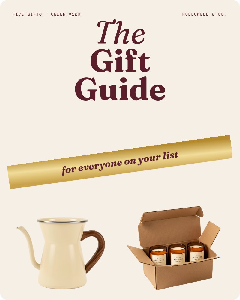 Holiday Gift Guide - Editorial Loop Template - pane 1