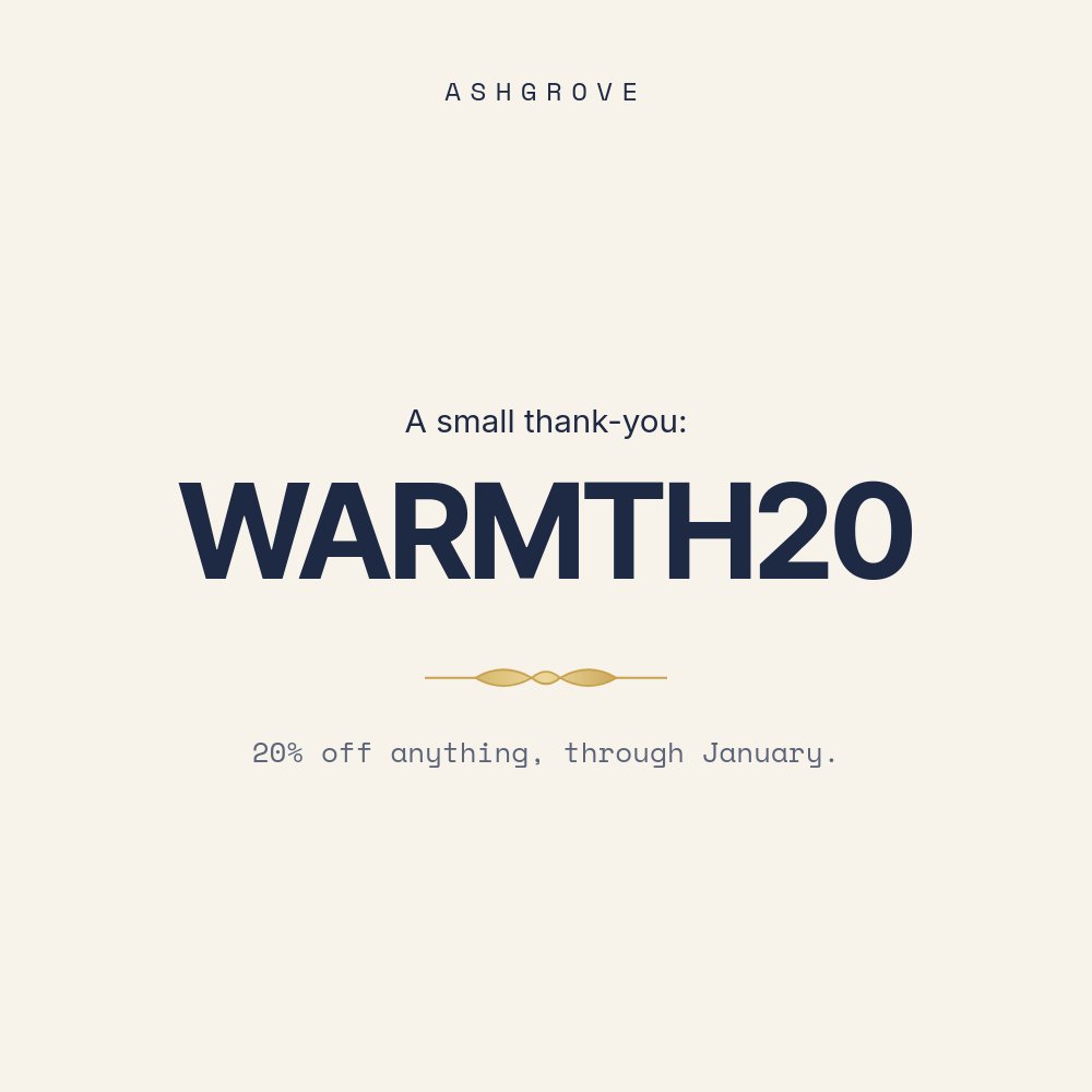 Holiday Greeting - Brand Thank-You Card Template - pane 4