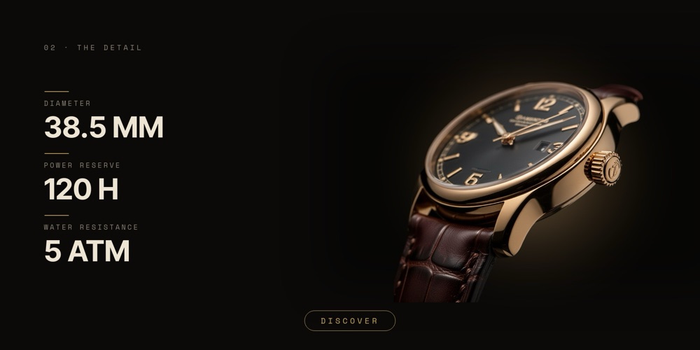 Luxury Product Hero - Dark Spotlight Template - pane 2