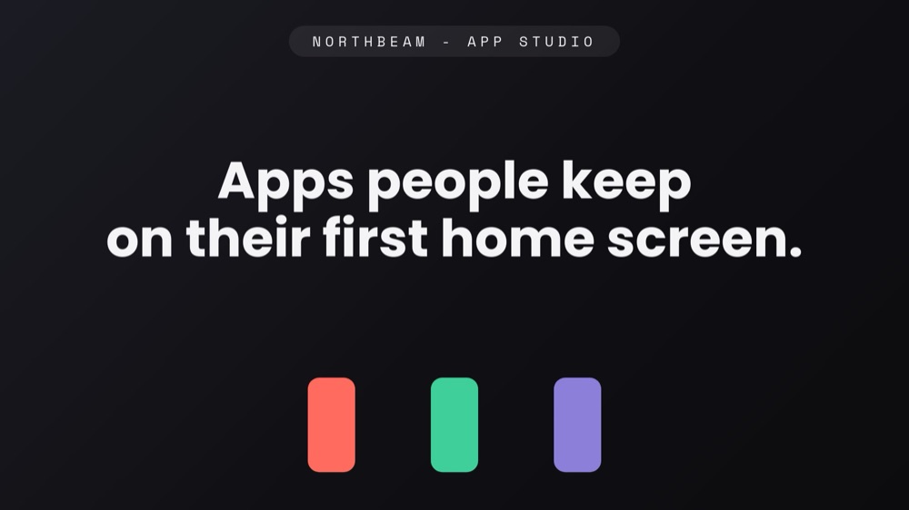 Mobile App Portfolio - Device Trio Template - pane 1