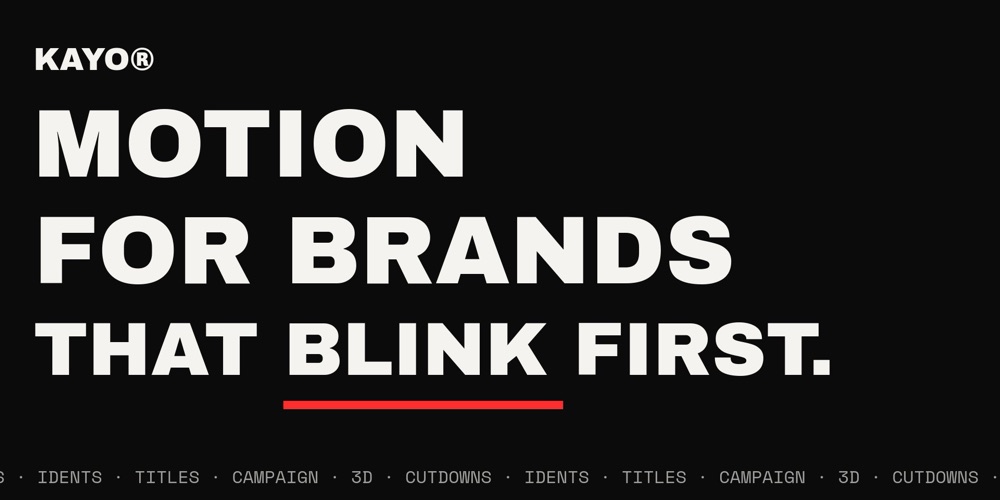Motion Designer Showreel - Hard Cuts Template - pane 1