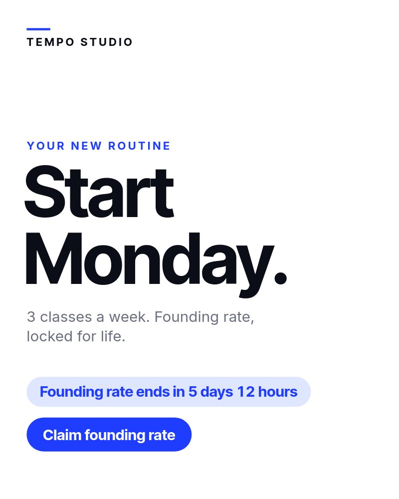New Year Sale - Fresh Start Membership Template - pane 4