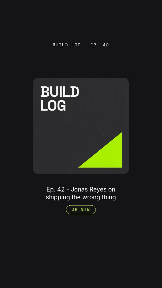 Podcast Audiogram Story - Waveform Quote Template - pane 1