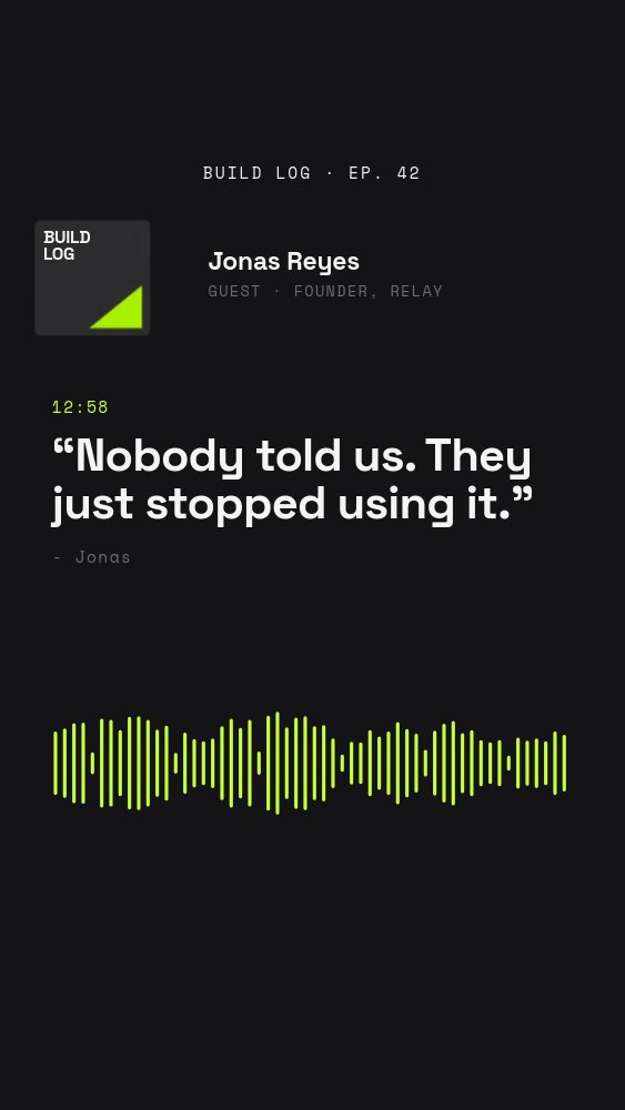 Podcast Audiogram Story - Waveform Quote Template - pane 3