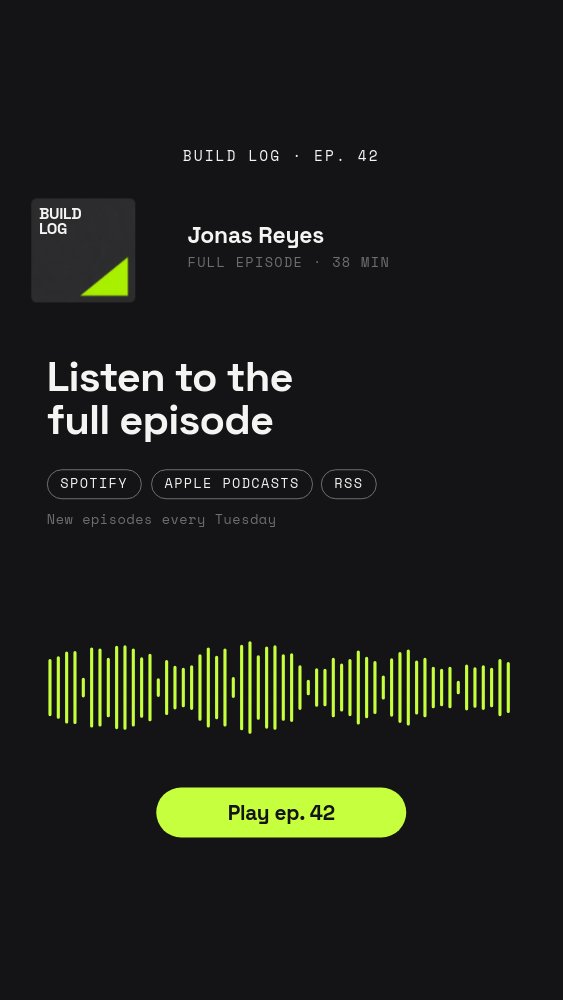 Podcast Audiogram Story - Waveform Quote Template - pane 4