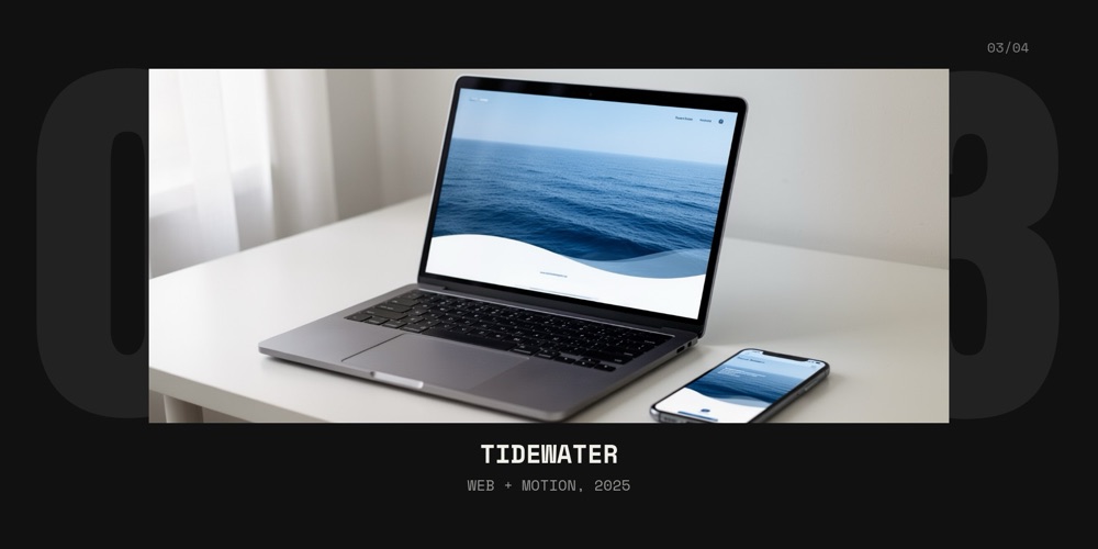 Portfolio Strip - Work Showcase Template - pane 4