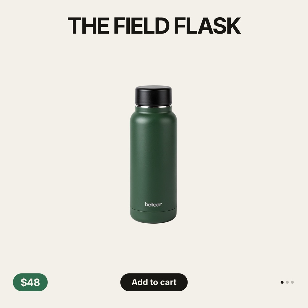 Product Page Gallery - E-commerce Template - pane 1