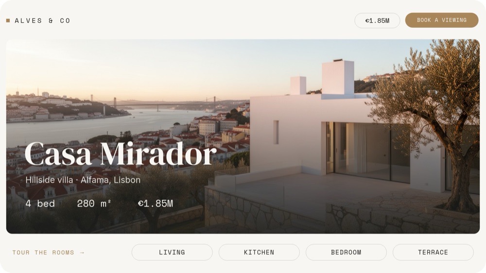 Property Tour - Room Picker Template - pane 1