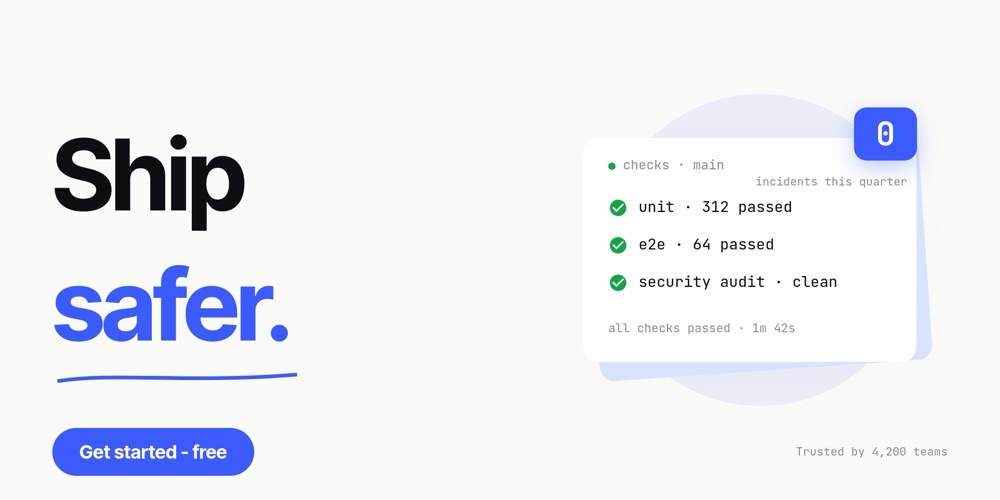 SaaS Hero - Kinetic Type Template - pane 2
