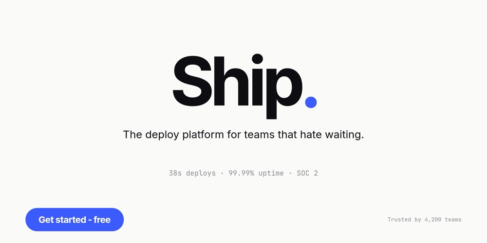 SaaS Hero - Kinetic Type Template - pane 4