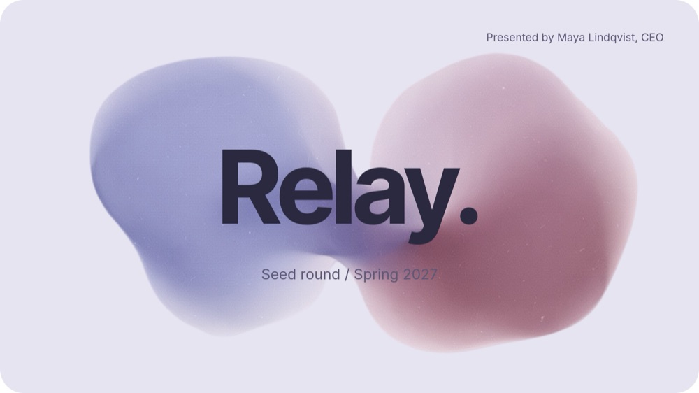 Startup Pitch - Soft Gradient Rounds Template - pane 1