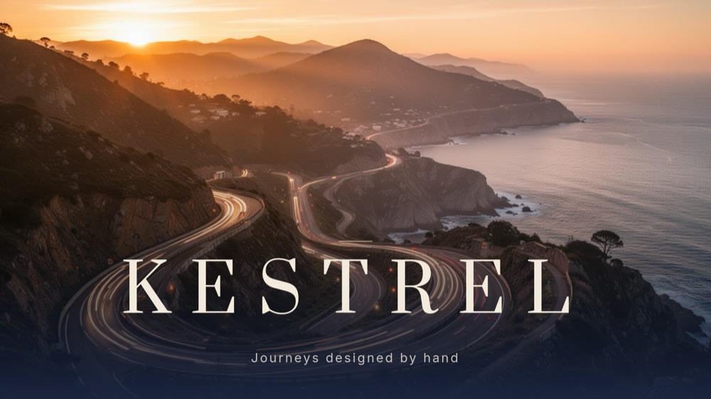 Travel Packages - Midnight Editorial Template - pane 1