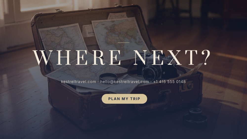 Travel Packages - Midnight Editorial Template - pane 8