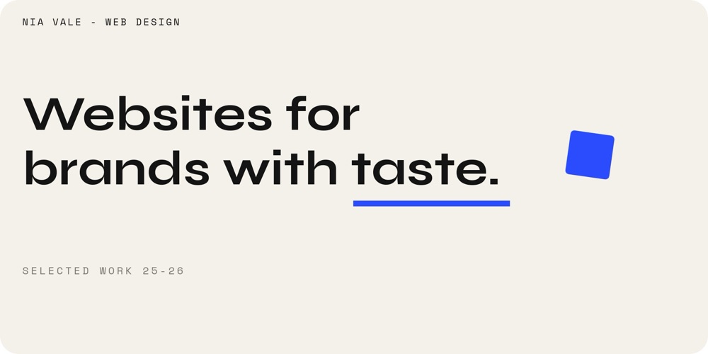 Web Designer Portfolio - Site Reel Template - pane 1