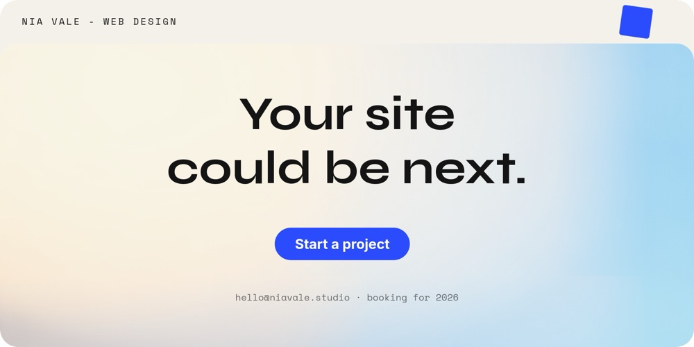 Web Designer Portfolio - Site Reel Template - pane 5